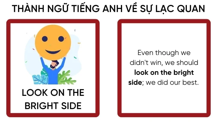 Th&agrave;nh ngữ tiếng Anh về sự lạc quan