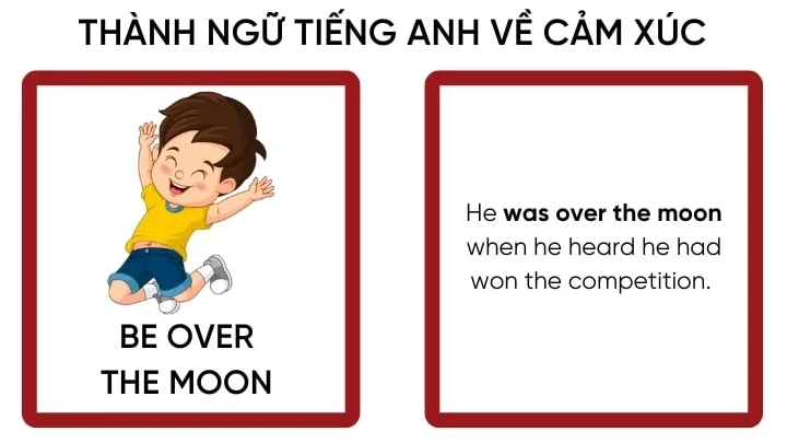 Th&agrave;nh ngữ tiếng Anh về cảm x&uacute;c