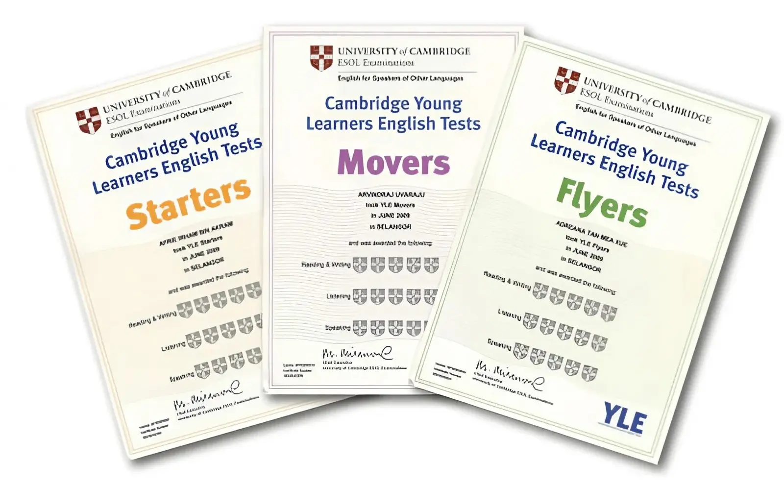 Kh&aacute;m ph&aacute; to&agrave;n bộ th&ocirc;ng tin về chứng chỉ Cambridge YLE